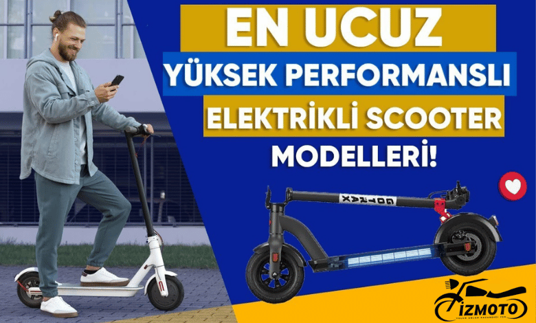 En Ucuz Elektrikli Scooter Modelleri – 2025 Karsilastirmasi