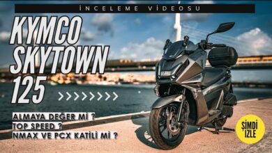 kymco skytown 125 incelemesi pcx