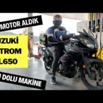 yeni motosikletimiz suzuki vstro