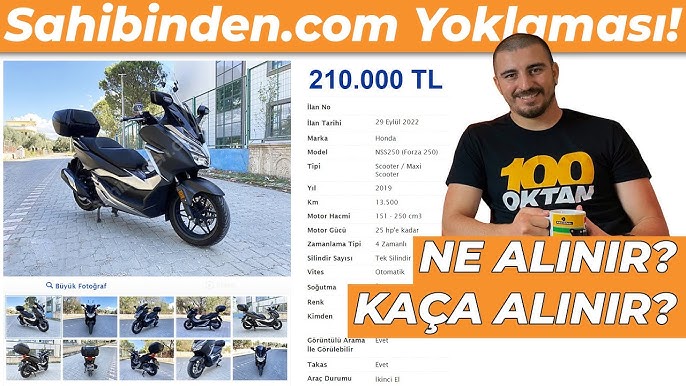 Sahibinden.com Motosiklet Fiyatlari Yoklamasi Ne alinir Kaca Alinir